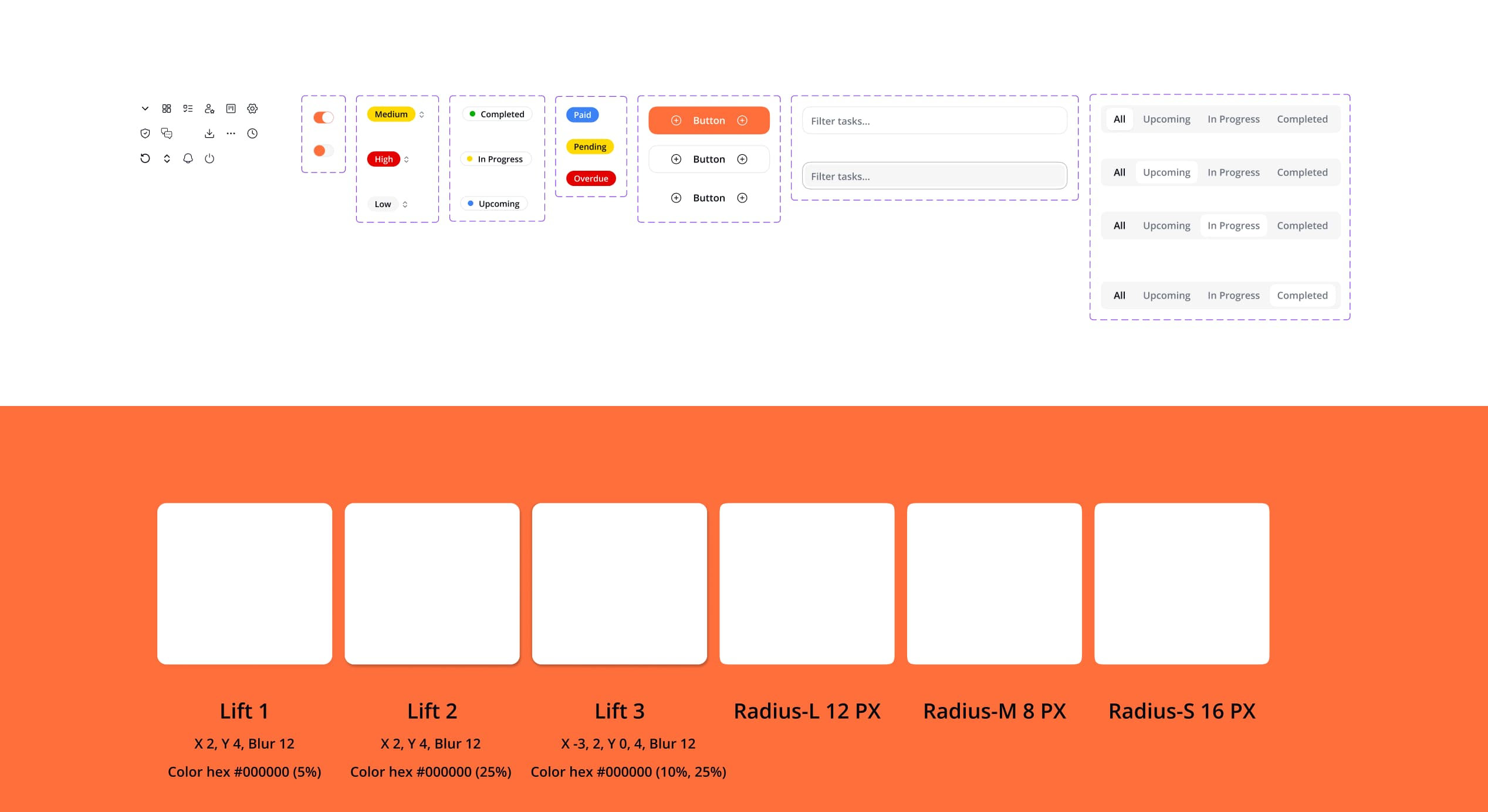 micro component of case study client management system
