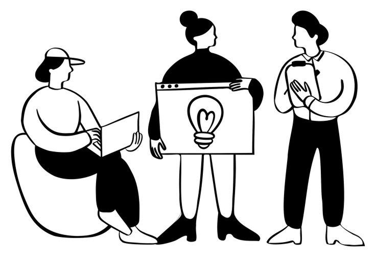 [interface] screenshot of collaboration interface (for a productivity tools business)