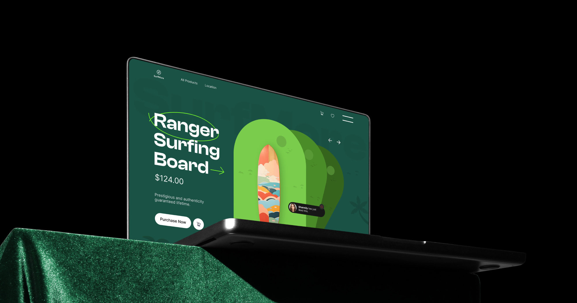 [modern tech interface]