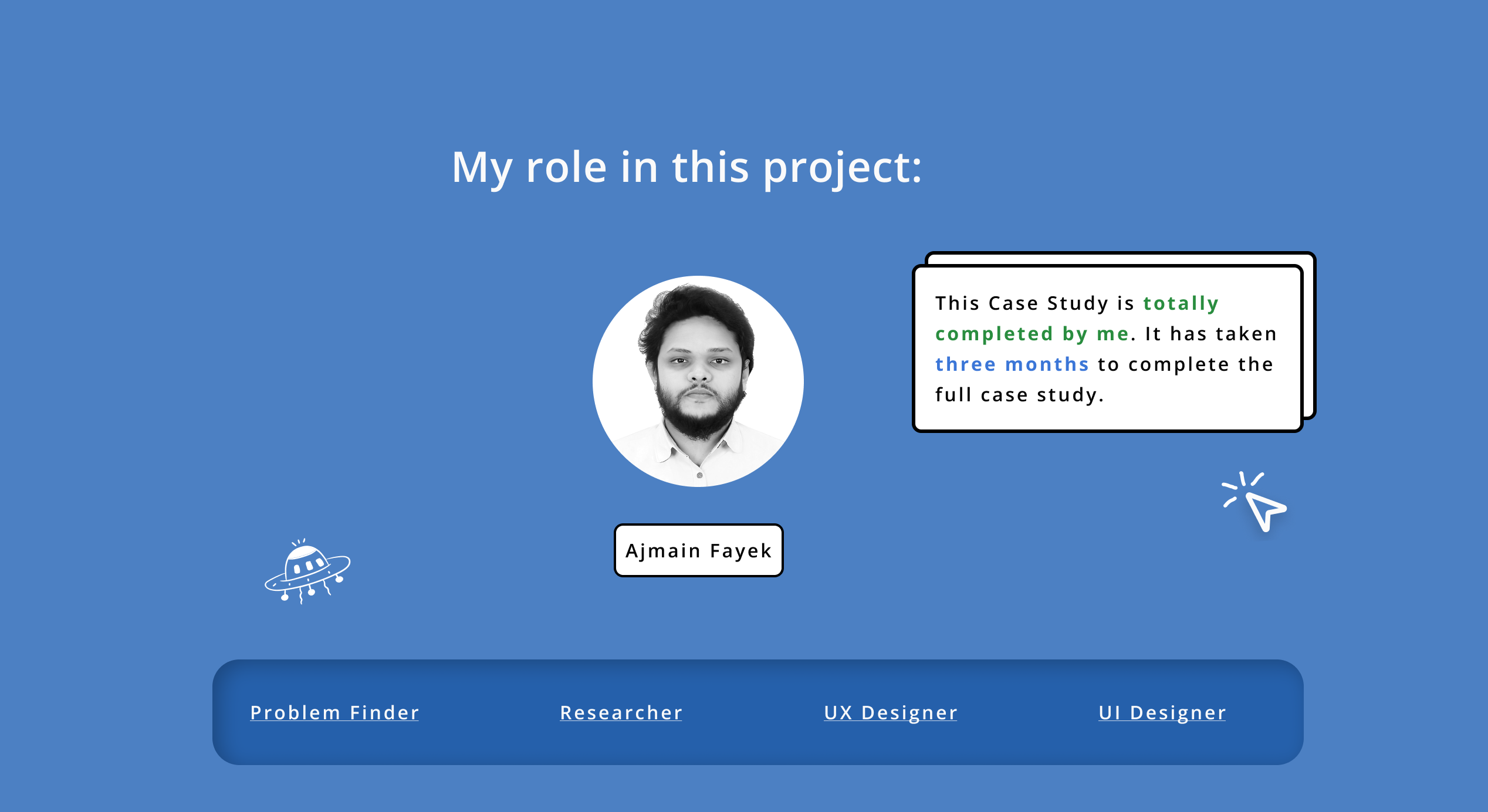 designer intro illustration of case study musician booking app